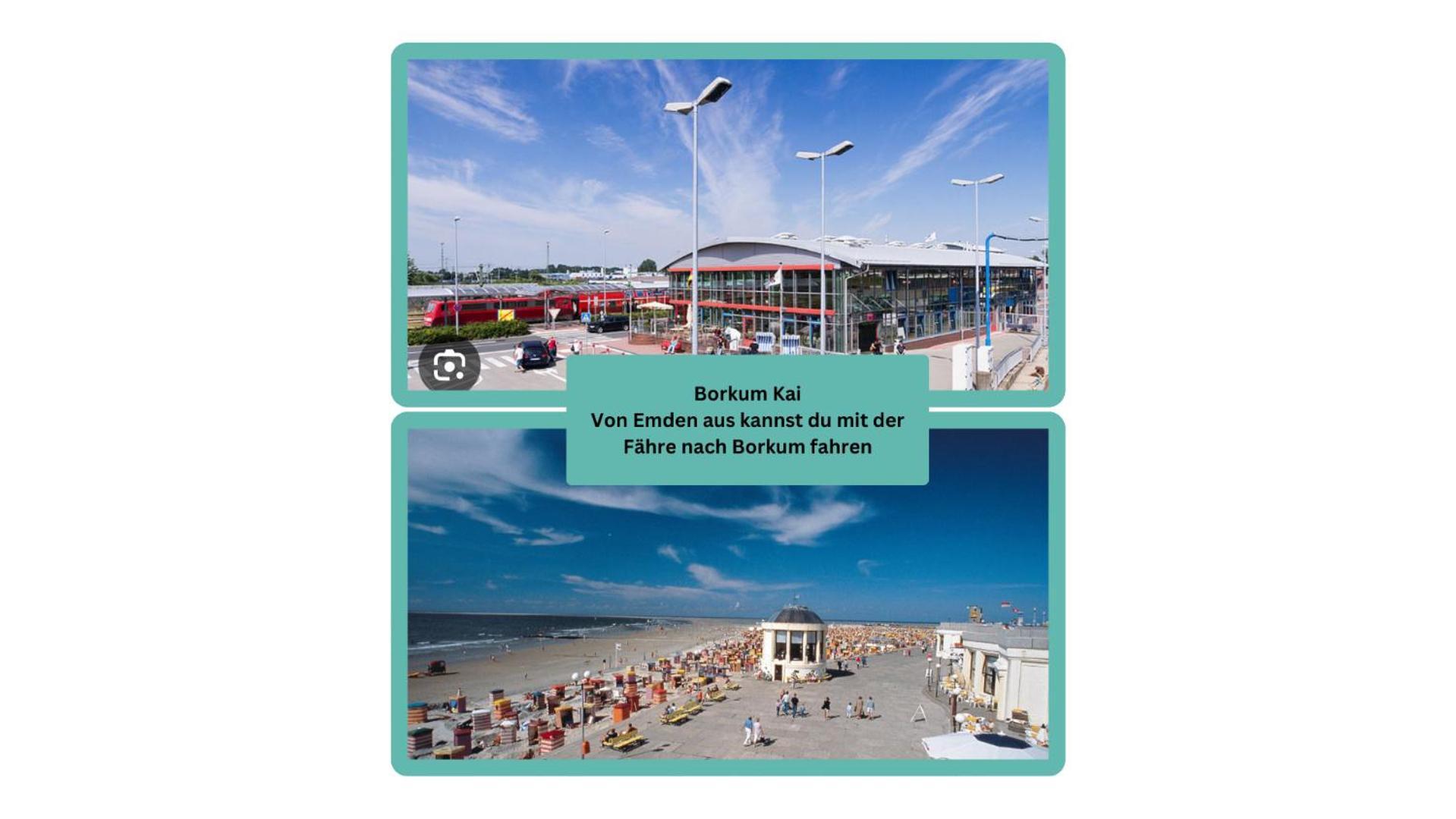 Wlan,Smart Tv,4 Betten, Zentral Emden Exterior foto